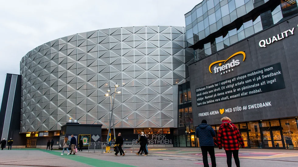 För första gången står Friends Arena som värd för SM-finalen i innebandy. 