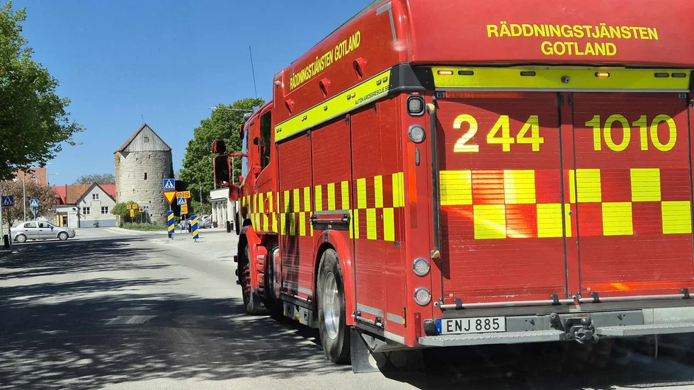 Räddningstjänsten var på plats, men hittade ingen brand.