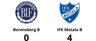 Pavel Hurynovich i målform när IFK Motala B vann
