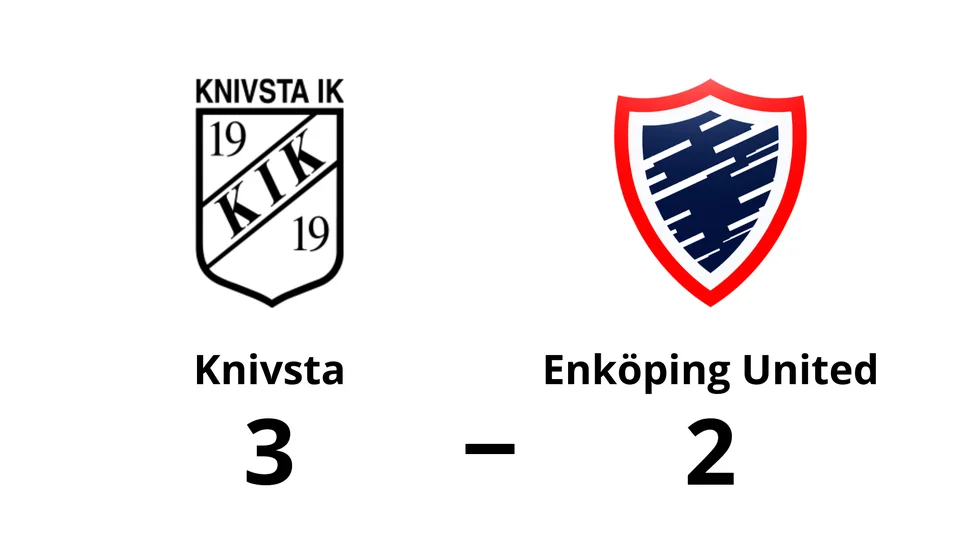 Knivsta IK vann mot Enköping United FK