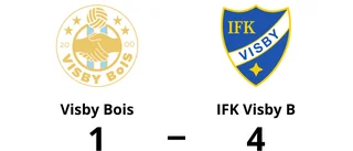Ante De Gysser het när IFK Visby B vann