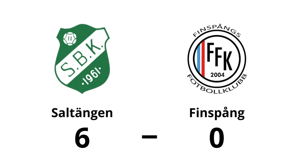 Saltängens BK vann mot Finspångs FK