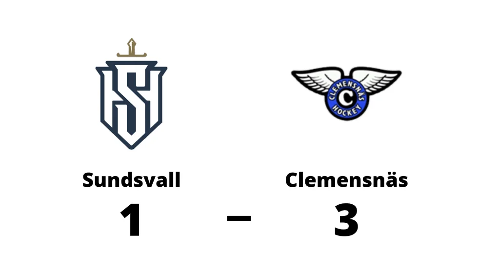 IF Sundsvall Hockey förlorade mot Clemensnäs HC