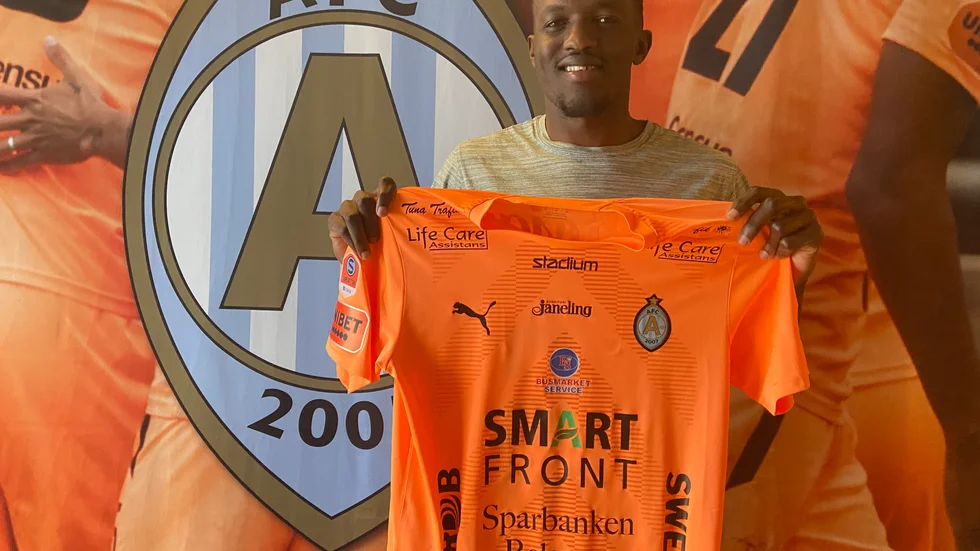 "Man känner verkligen att man får en chans att växa i AFC Eskilstuna", säger kenyanske Frank Odhiambo som spelar med AFC kommande säsong.