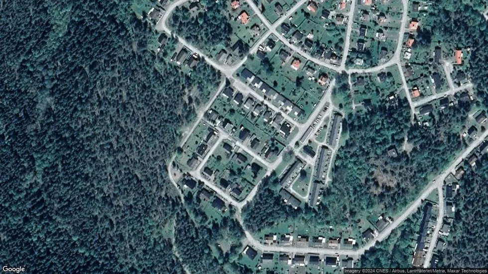 Området kring Tjädervägen 6