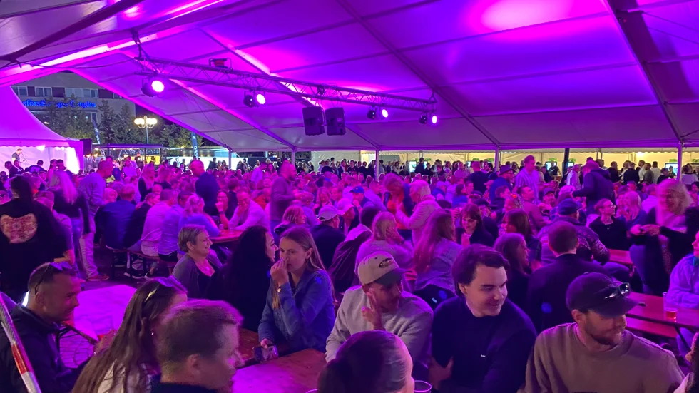 Motala stadsfestival sent på lördagskvällen.