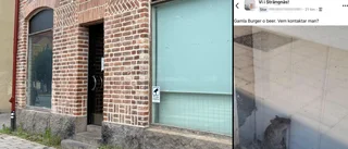 Levande råtta i skyltfönstret till restaurang väckte uppståndelse