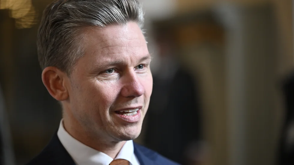Försvarsminister Pål Jonson (M).