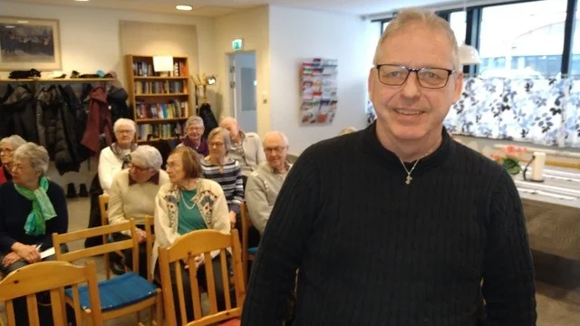 Dan Essner föreläste hos PRO Nederluleå norra.