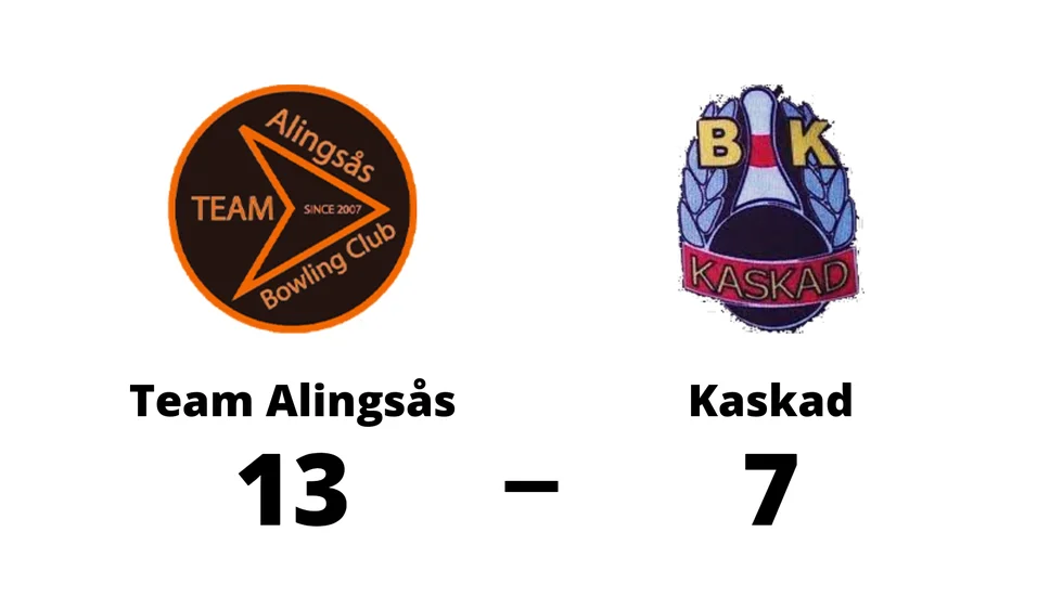 Team Alingsås vann mot BK Kaskad