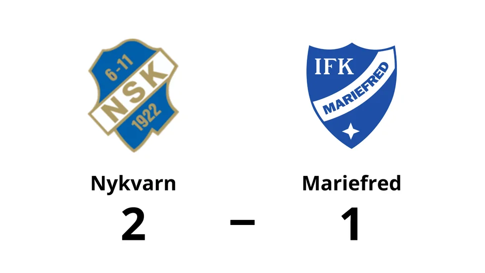 Nykvarns SK vann mot IFK Mariefred