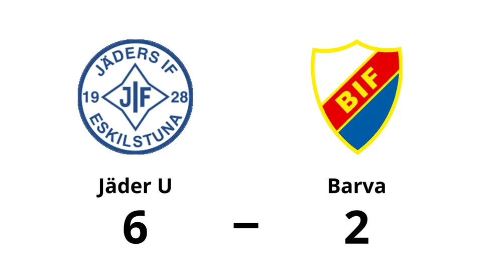 Jäders IF U vann mot Barva IF