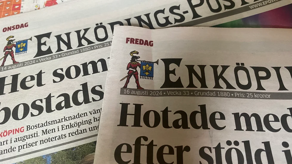 Enköping-Posten ökar den lokala bevakning men papperstidningsläsarna kommer från 1 oktober få tidningen tre dagar i veckan. Under torsdagen kan du ställa dina frågor direkt till EP:s chefredaktör.
