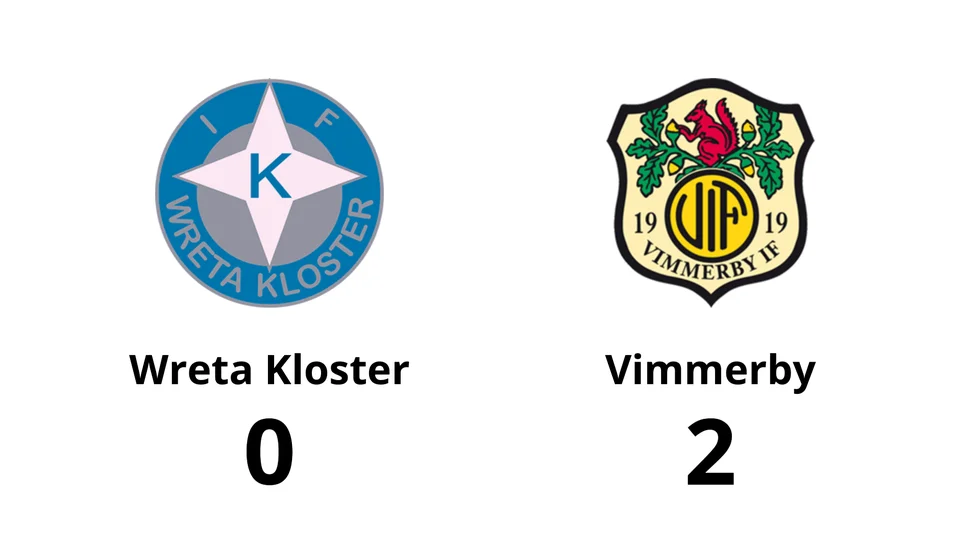IFK Wreta Kloster förlorade mot Vimmerby IF