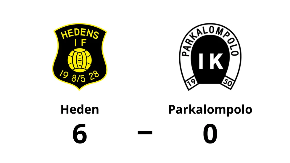 Heden vann mot Parkalompolo IK