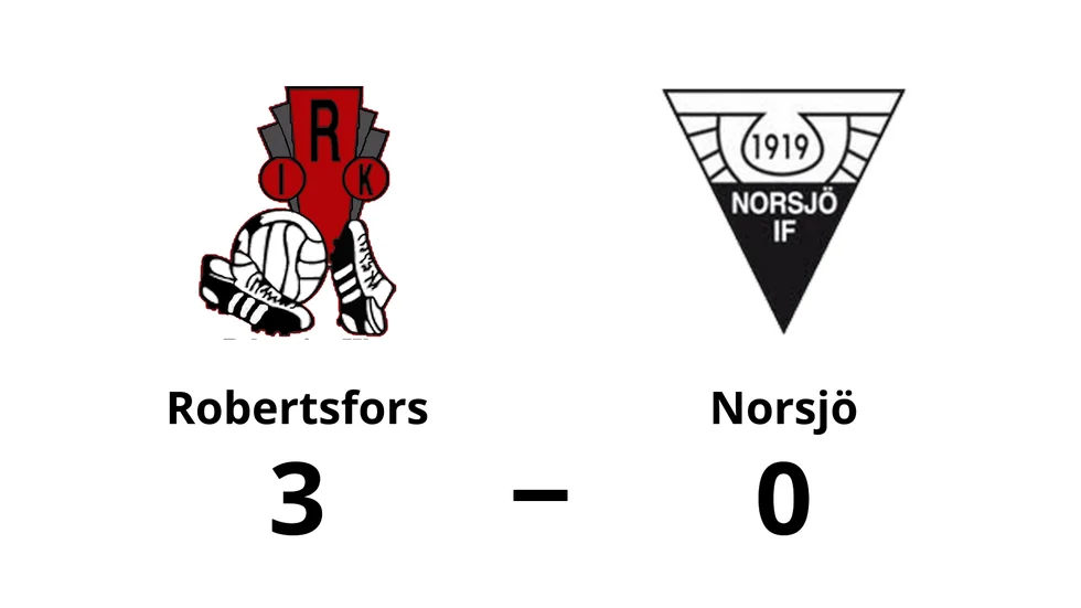 Robertsfors IK vann mot Norsjö IF