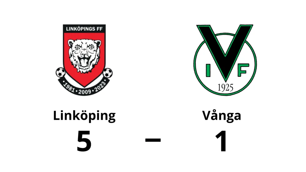 Linköpings FF vann mot Vånga IF