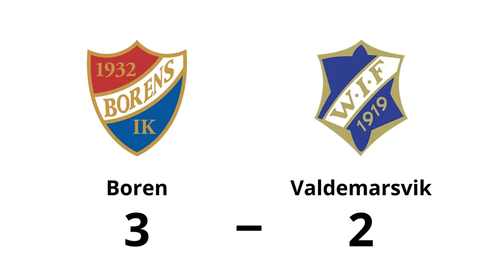 Borens IK vann mot Valdemarsviks IF