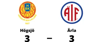 Högsjö kryssade mot Ärla