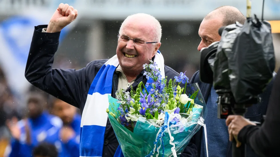 Sven-Göran Eriksson hyllades på ett fullpackat Gamla Ullevi i helgen då IFK Göteborg tog emot IFK Norrköping i allsvenskan. 