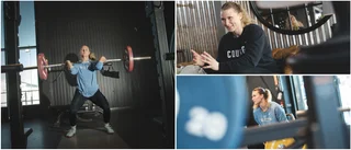 Samantha styr träningen efter menscykeln: "Respekterar min kropp"