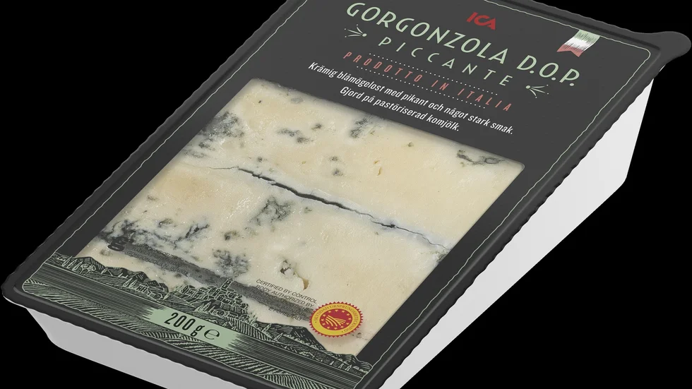 Detta märke av gorgonzolaost i en viss batch återkallas nu av ICA efter att leverantören påträffat listeria.