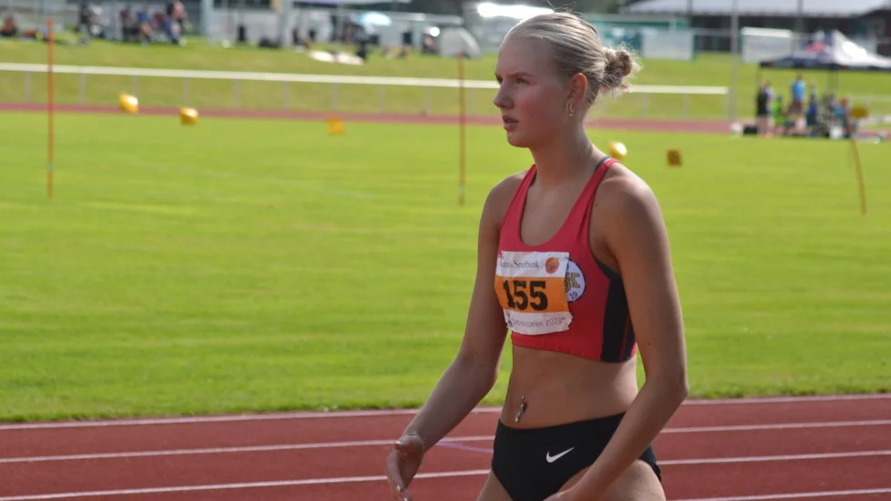Nellie Garmland hade en väldigt lyckad tävling i Leksand.
