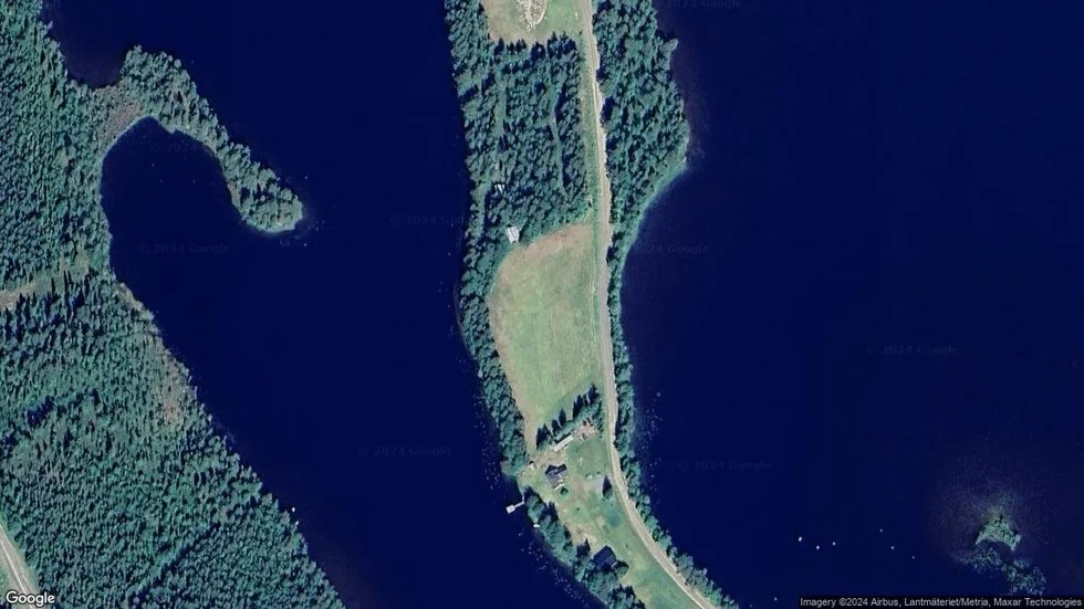 Området kring Lomträsk 1071