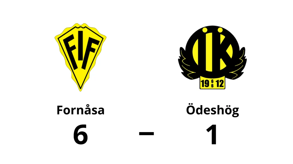 Fornåsa IF vann mot Ödeshögs IK