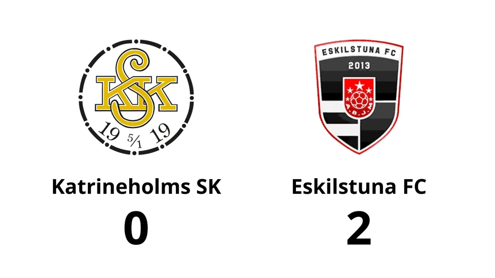 Katrineholms SK FK förlorade mot Eskilstuna FC