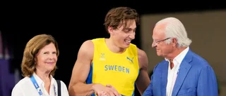 Kungens hyllning – till Duplantis