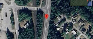 Stopp på väg 506 efter singelolycka