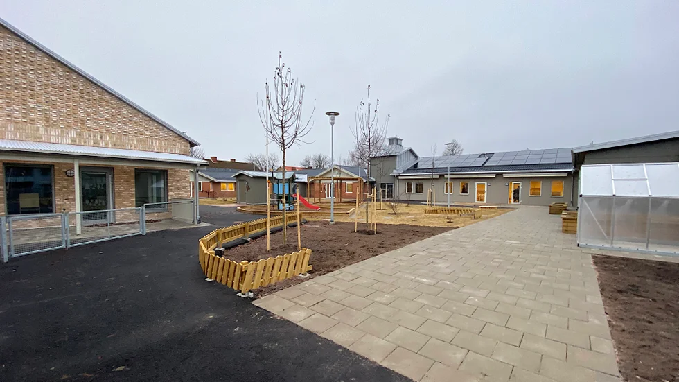 Nya förskolan Sagomossen har inneburit en vinst på 1,8 miljoner kronor för Motala kommun.