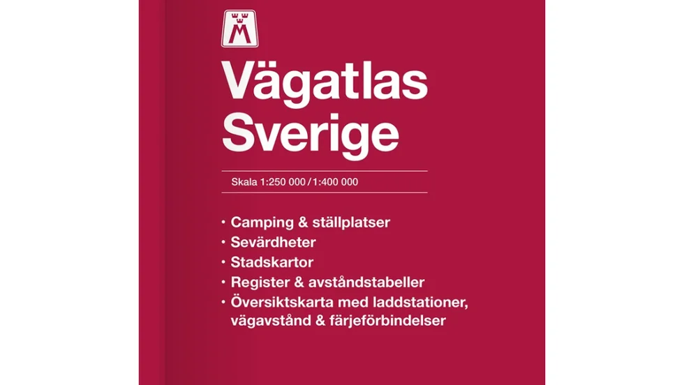 Vägatlas Sverige 2024