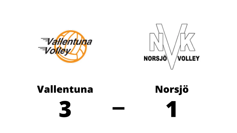 Vallentuna vann mot Norsjö VBK