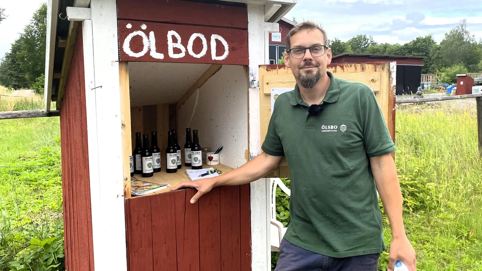 Ölboden vid ingången till Ölsbogården söder om Skeda Udde har blivit känd för många som åker förbi till Hultabadet.