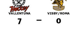 Tung förlust för Visby/Roma borta mot Vallentuna
