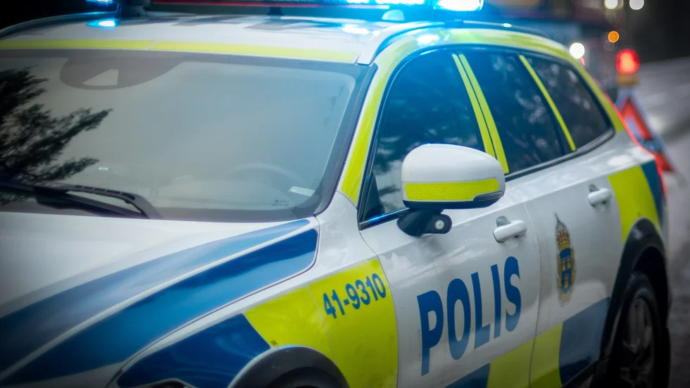 Polisen jagade en taxitjuv på E 18 under natten till måndag. Förövaren stoppades till slut med hjälp av en spikmatta.