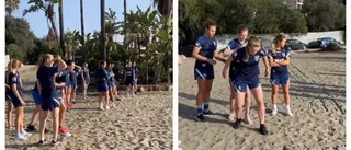 Här laddar United – på en spansk sandstrand: "Mycket uppskattat"