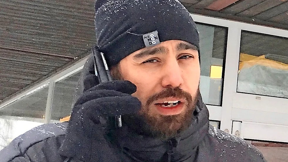 Rasem Chebil vid polisen i Skellefteå är biträdande spaningsledare i utredningen om det dödliga våldsdramat i Skelleftehamn.