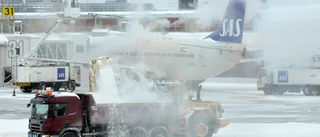 Snökaos på Arlanda – avgångar till och från Skellefteå försenade • Skellefteå Airport flaggar för störningar: ”Håll er uppdaterade”