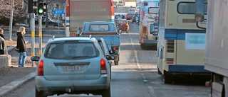 Stryps trafiken i stan så självdör centrum