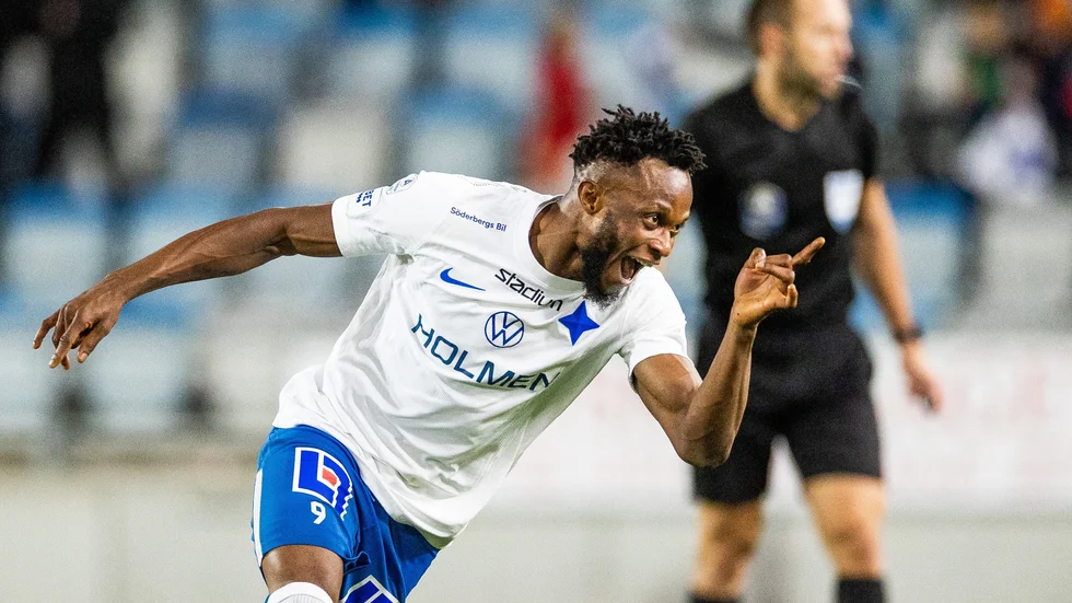 Samuel Adegbenro, Årets anfallare och skyttekung i allsvenskan. 
