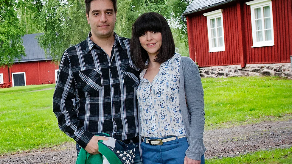 Blir Skelleftebor. Aigli Koutsounanou och Loukas Nitsas ser fram emot att flytta till Skellefteå. Nu letar de efter ett hus att hyra.