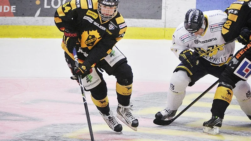 I topp. Axel Holmström kom tvåa i poängligan under junior-VM. Arkivbild: Lars Eriksson
