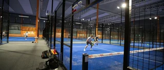 Konkursade padelhallens inventarier är till salu