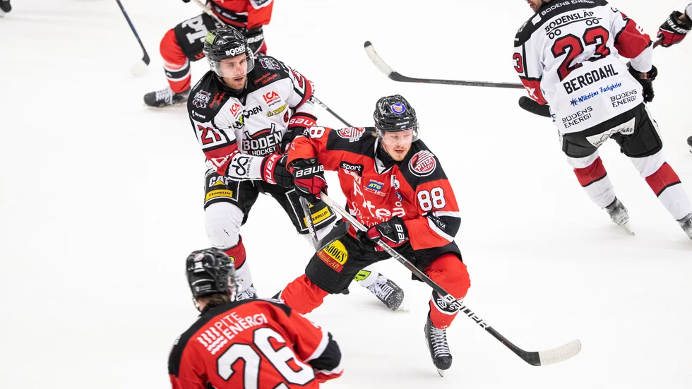 Piteå möter Boden på bortais. (Arkivbild)