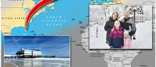 Familjen lämnade soliga Florida för ett liv på landet • "Jag trivs redan bättre i snöiga, kalla Forsnäs"