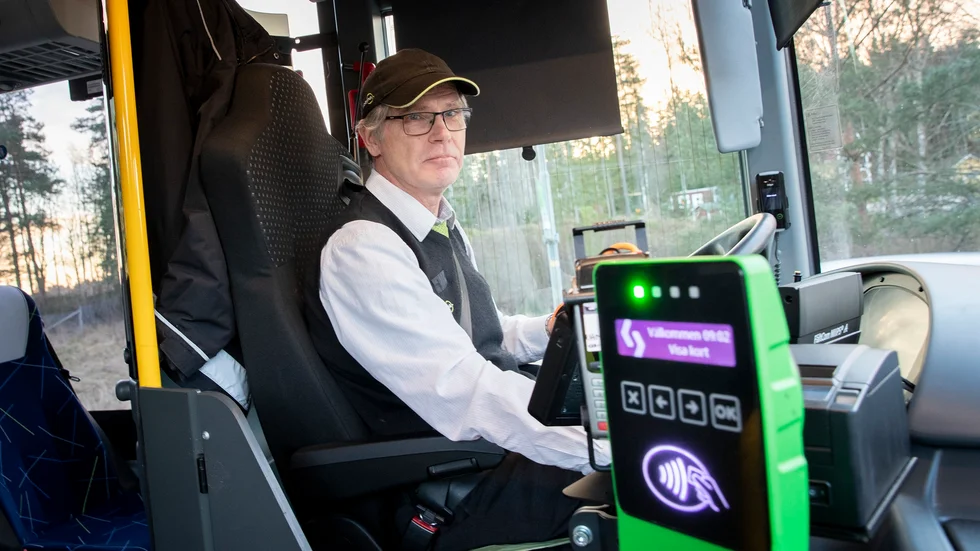 Lars Huurre är bussförare.