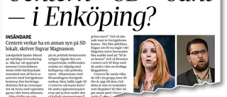 Rent trams att påstå att SD ingår i styret